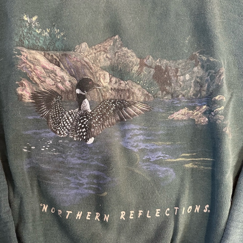 Vintage northern reflections duck crewneck size XL - Picture 2 of 5